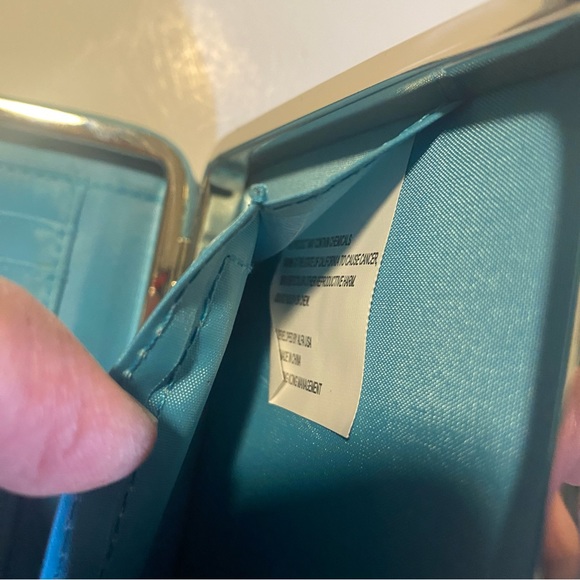 Heritage West clutch, will fit most cell phones out of case, faux leather NWOT - Picture 12 of 14